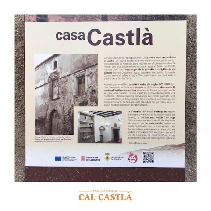 Вилла Cal Castla La Granada Экстерьер фото